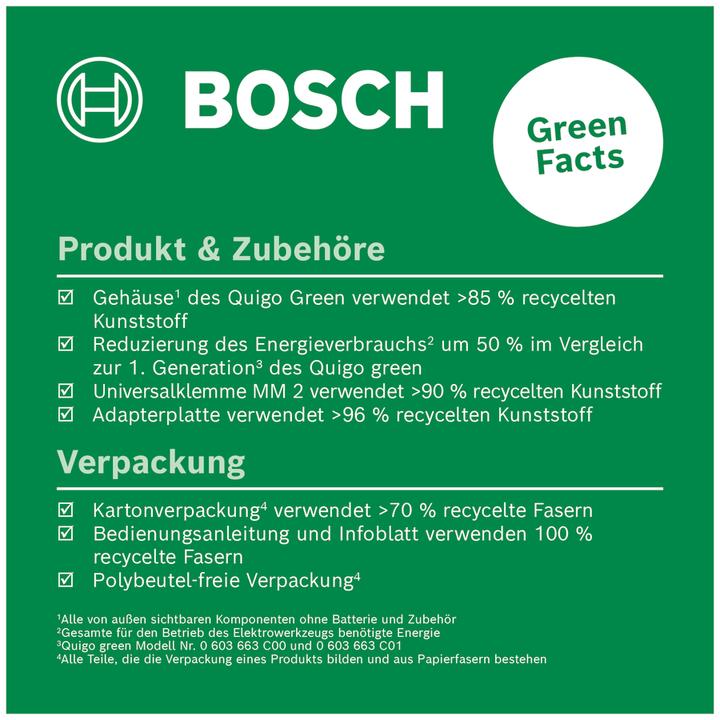 Immagine prodotto Bosch Home & Garden Verde Quigo
