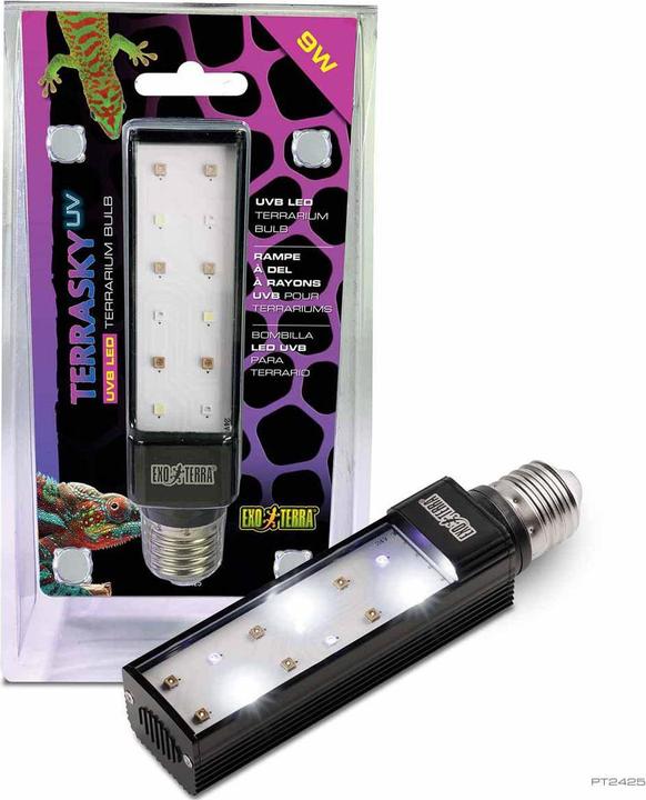Actual product image Exo Terra Exoterra - Terrasky UV-UVB LED Bulb - 9 Watt