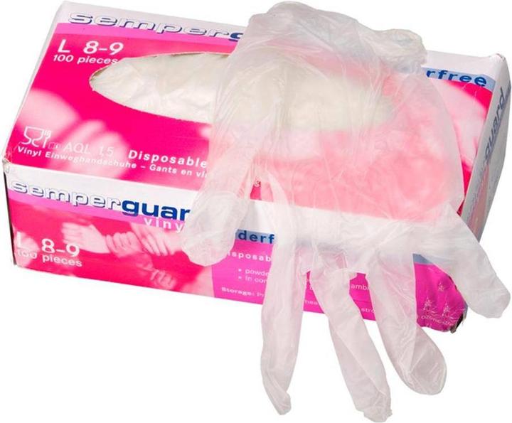 Unigloves Vinyl-Handschuhe L (8-9) (8, 8.5, 9)