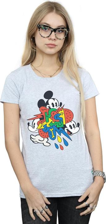 Immagine prodotto Disney Mickey Mouse Vintage Arrows Maglietta Donna (L)