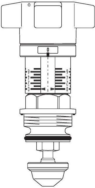 Produktbild Oventrop OV Strangregulierventil-Oberteil f Hydrocontrol und Hydrocontrol F DN 15