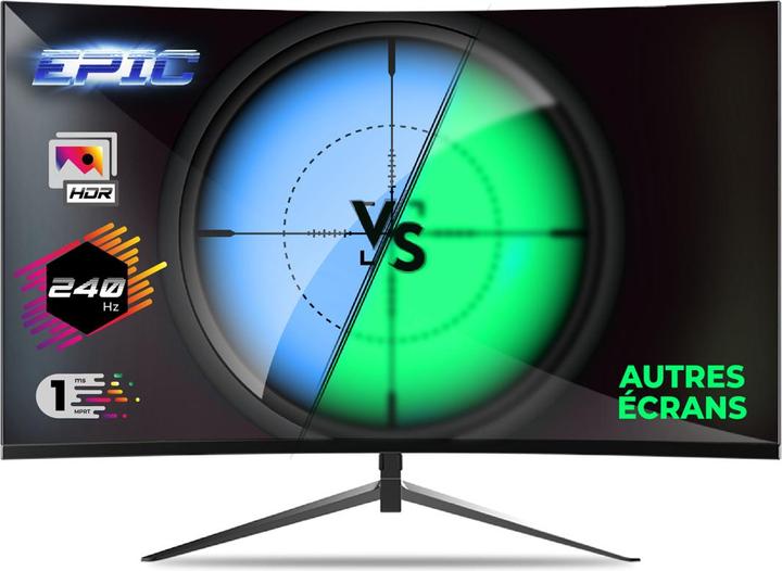 Image du produit Spirit Of Gamer 27 pouces Curve (1920 x 1080 pixels, 27")