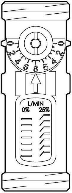 Actual product image Oventrop OV Hycoflow VTB line regulating valve with flow indicator, PN 10 DN 20