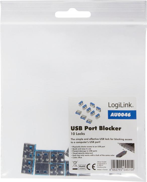 Actual product image LogiLink Port Schlösser