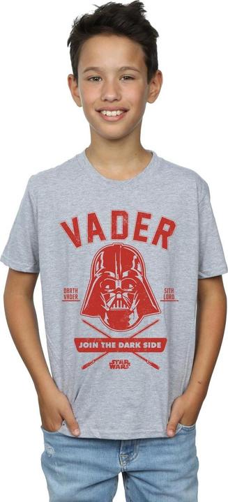 Actual product image Star Wars Boys Darth Vader Collegiate T-Shirt (128)