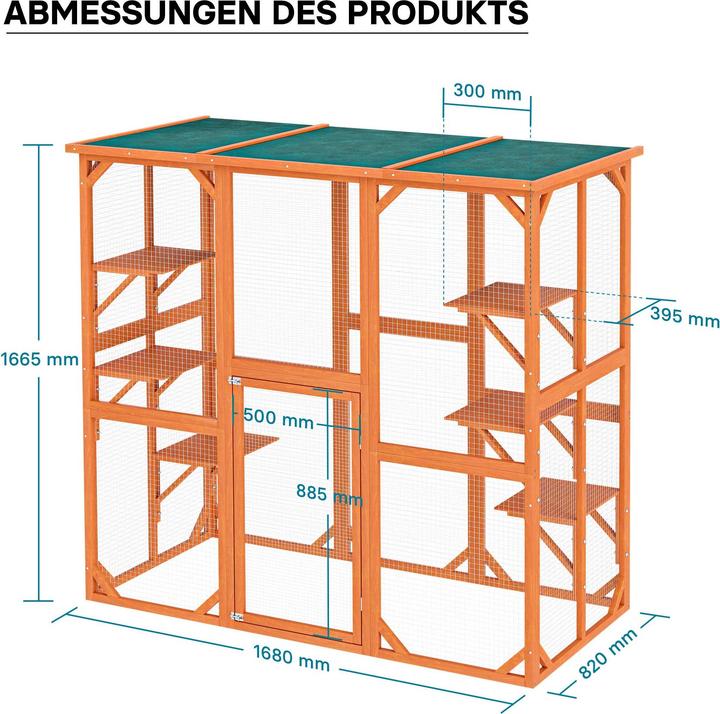 Actual product image Wiltec Outdoor enclosure