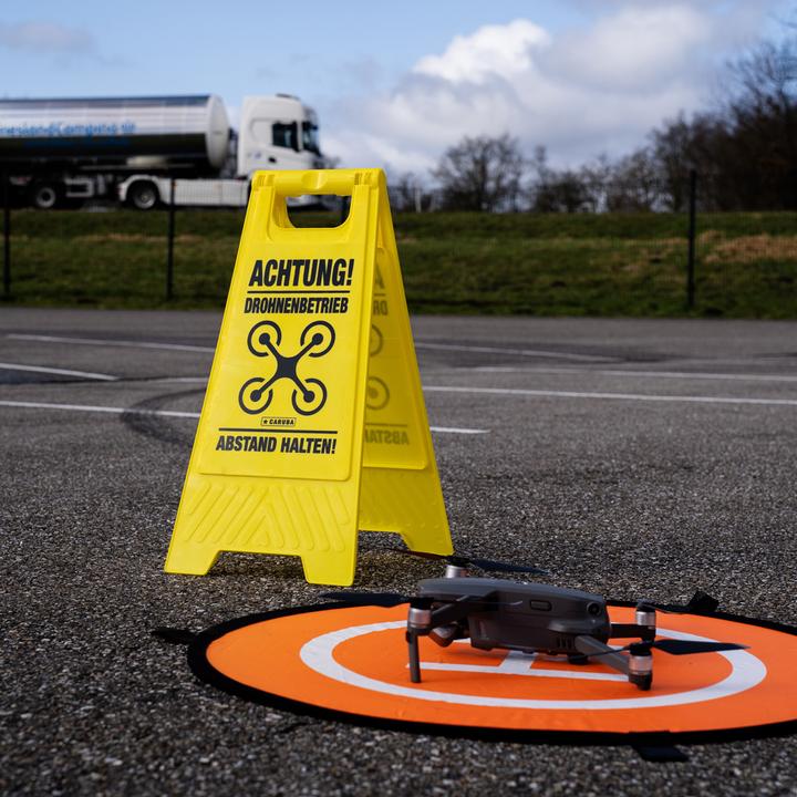 Produktbild Caruba Drone Waarschuwingsbord Duits (Universal)