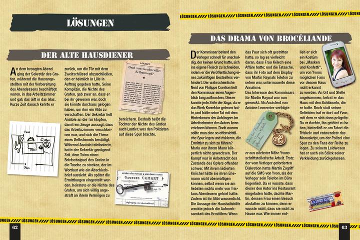 Nährwerte und Zutaten Detective Games – Löse die Fälle! (2 Bücher im Bundle) (Deutsch, Pascal Guichard, Gilles Saint-Martin, Clémence Roux de Luze, Michèle Lecreux, 2023)