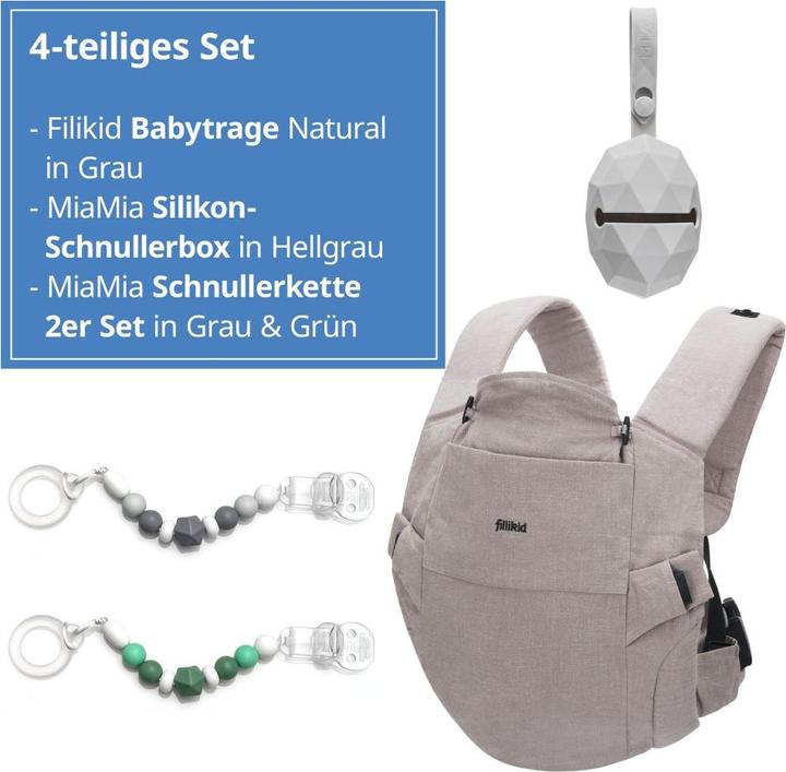 Actual product image Fillikid Baby carriers & slings Baby carrier Natural from 3.5 -20 kg