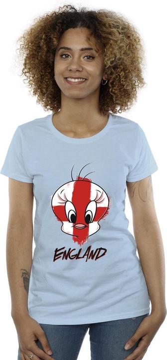 Produktbild Looney Tunes Tweety England Face TShirt (L)
