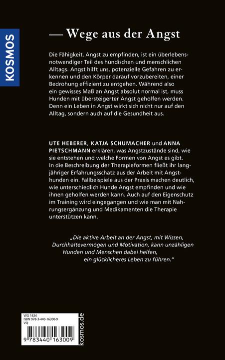 Immagine prodotto Kosmos Angst beim Hund (Tedesco, Katja Schumacher, Pietschmann, Anna Ute Heberer, 2024)