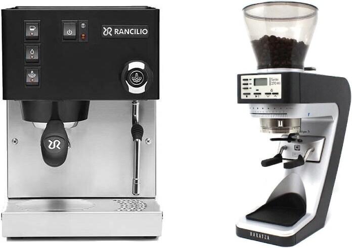 Actual product image Rancilio Silvia V6 & Baratza Sette 270Wi offer set