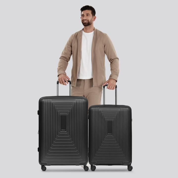 Image du produit Redolz Essentials 14 Ensemble de valises à 4 roulettes en 2 parties avec soufflet extensible (204 l, XL (à partir de 115l))