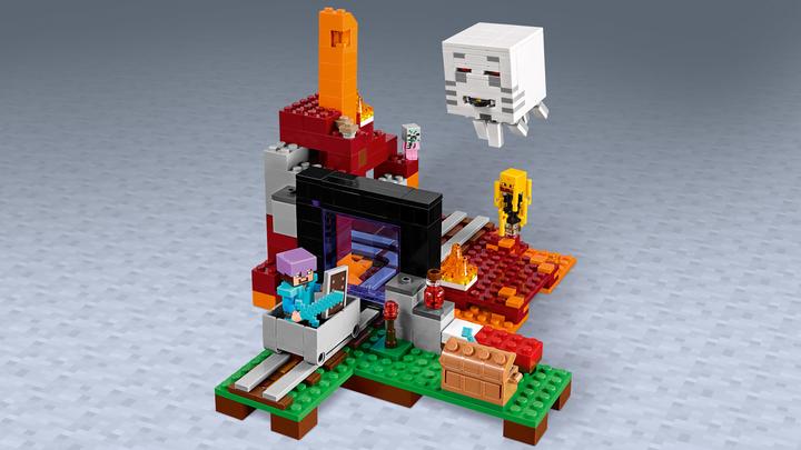 Produktbild LEGO Netherportal (21143, LEGO Minecraft)