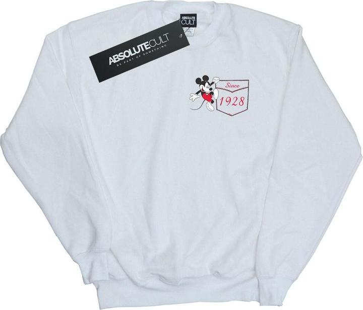 Produktbild Disney Mickey Mouse Faux Pocket Since 1928 Sweatshirt (M)