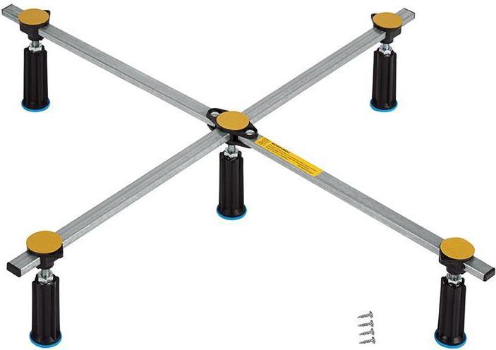 Actual product image Poresta Systems Ferroplast shower tray foot D5 S X height adjustment range 125-115mm