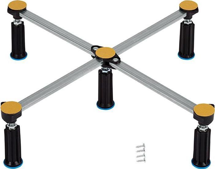 Actual product image Poresta Systems Ferroplast shower tray foot D5 S height adjustment range 125-185mm