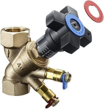 Produktbild Oventrop OV Strangregulierventil Hydrocontrol VTR PN 25 Rotguss 2 Messventile DN 25 1Zoll