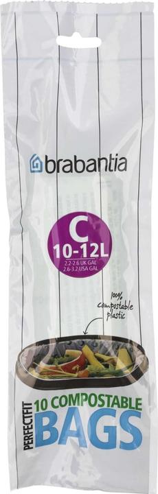 Produktbild Brabantia PerfectFit Kehrichtsack Kompost (10 x, 12 l)
