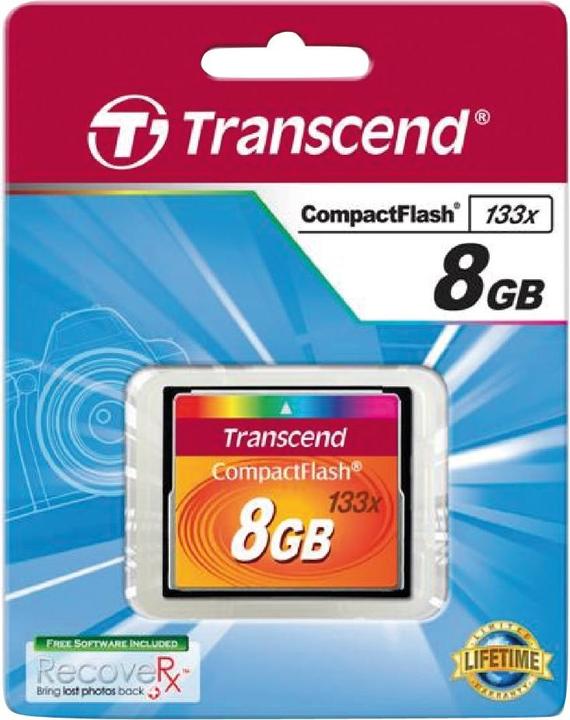 Produktbild Transcend Ultra Speed (8 GB, CF, U1, UHS-III)