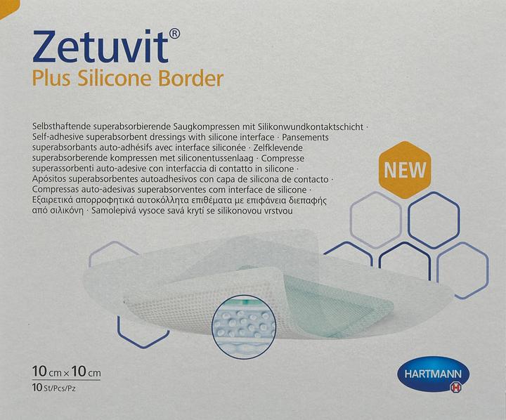 Produktbild Zetuvit Plus Silicone Border 10x10cm