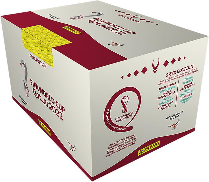 Immagine prodotto Panini Coppa del Mondo FIFA Qatar 2022 TM - Scatola da esposizione (Multilingue)