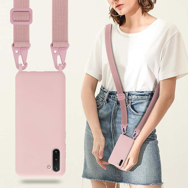 Produktbild Cadorabo TPU Cover Handy Kette Liquid (Samsung Galaxy Note 10)