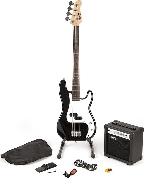 Actual product image PDT RockJam Bass Guitar super Kit - Blk (Electric bass)