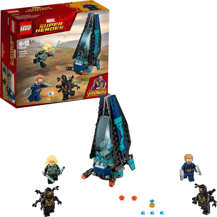 Immagine prodotto LEGO Attacco della navicella Outrider (76101, LEGO Marvel)
