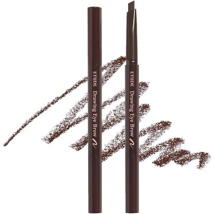 Immagine prodotto Etude House House Drawing Eye Brow 3 Brown 21AD Matita per sopracciglia a lunga durata per un look quotidiano (Brown)