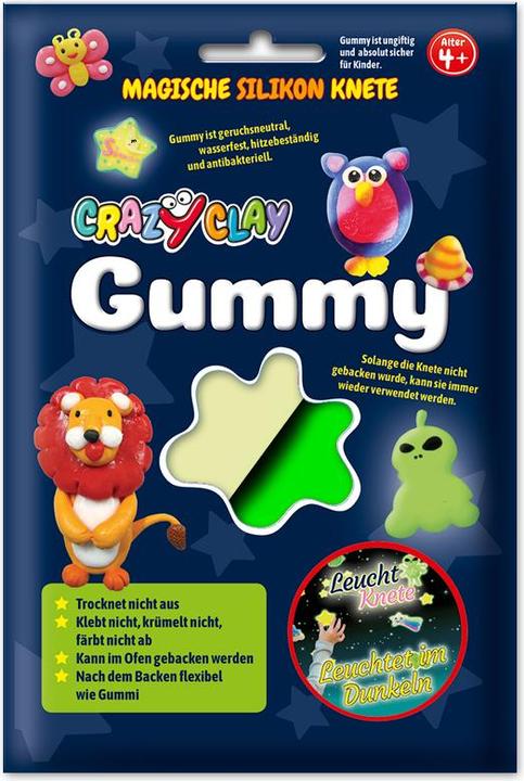 Produktbild CrazyClay Leuchtknete
