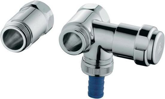 Grohe WAS Ventil 3/4" Batt Anschluss rechts chr