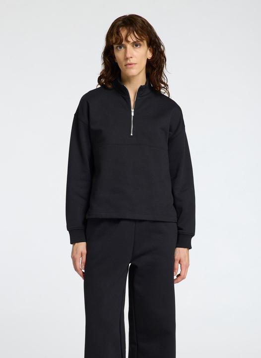 Actual product image Selected Femme High Neck Sweatshirt with Zipper (L)