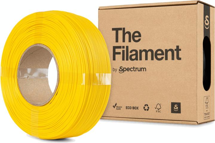 Immagine prodotto Il filamento ReFill PLA HS 1,75mm TOSCANA GIALLA 1kg (PLA, 1.75 mm, Giallo)