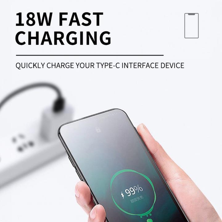 Actual product image Wozinsky WNBAA 4in1 cable 2x USB-C 1x USB-A 1x Lightning 60W 1 m - black (1 m, USB 2.0, 60 W)
