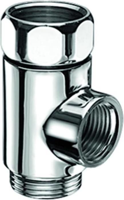 Actual product image Schell T-piece with union nut 3/4inch chrome 3/4inch chrome