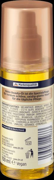 Actual product image dm Balea Beauty oil (Body oil, 150 ml)