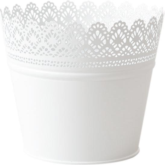 Image du produit Esmée Pot de fleurs, cache-pot avec pointes, tôle (18 cm)