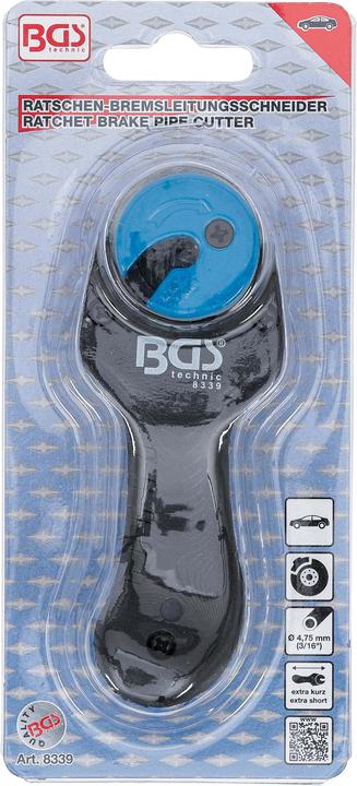 Actual product image BGS Braking Pipe Ratchet Cutter 4.75 mm (3/16")