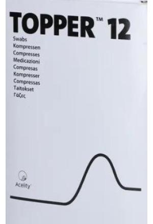 Image du produit Topper 12 NW Compresses 7.5x7.5cm stériles 80 pces