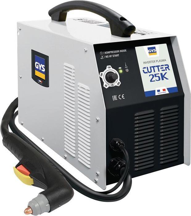 GYS Inverseur de coupe à plasma Cutter 25 K avec accessoires