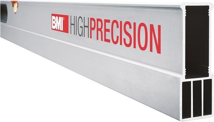 Produktbild BMI Wasserwaage HIGHPRECISION 100 cm Aluminium silber ± 0,3mm/m (100 cm)
