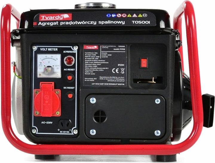 Actual product image Tvardy Petrol frame power generator 2 HP/720 W (720 W)