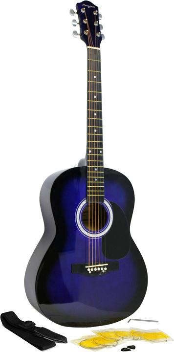 Actual product image PDT Martin Smith Acoustic Guitar - Blue (Acoustic guitar)