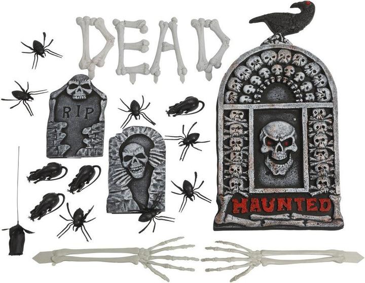 Produktbild Joker Halloween - Tombstone Decoration Kit (96667) (M)
