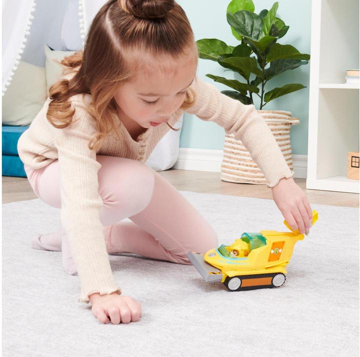 Actual product image Spin Master Paw Patrol Aqua Pups Deluxe Vehicle Rubble