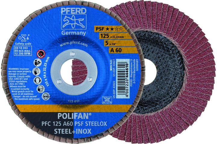 Actual product image Pferd Polifan A-Plus flap discs (60)