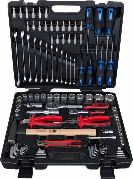 Produktbild KS Tools 1/4 +3/8 +1/2 Universal-Werkzeug-Satz 97-tlg. (97 Teile)