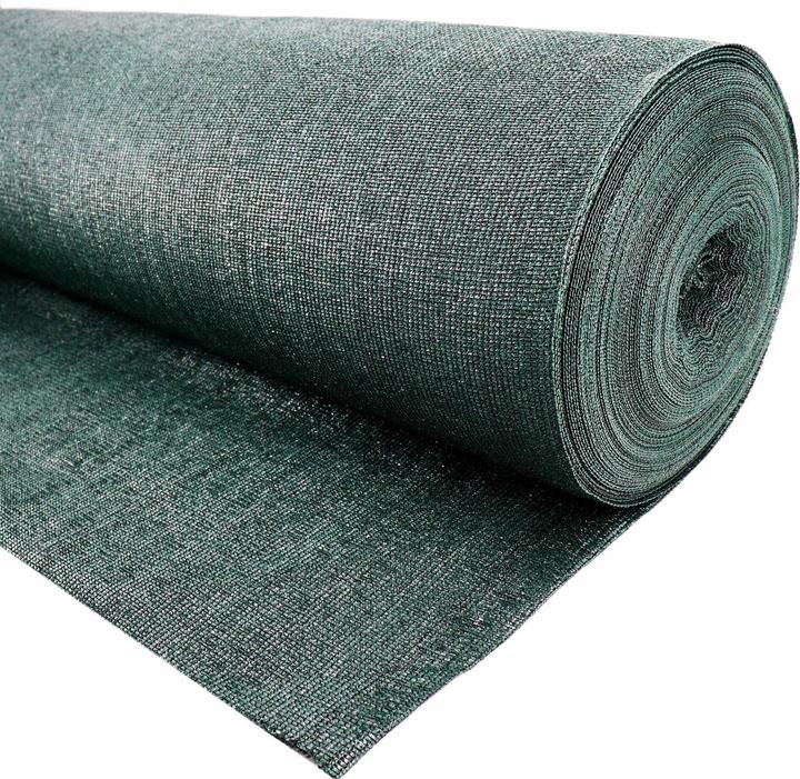 Aquagart 4m Schattiernetz Zaunblende Tennisblende Windschutznetz Sichtschutzzaun 150g 2m (400 cm)