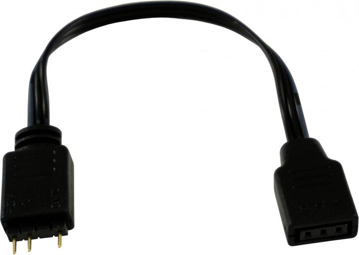 Actual product image LC-Power LC-CC-120-ARGB-PRO, 800-1800 rpm, 58 CFM, 4-pin PWM, RGB LED, DC (75 mm)